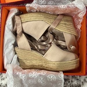Tory Burch Ribbon Wedge